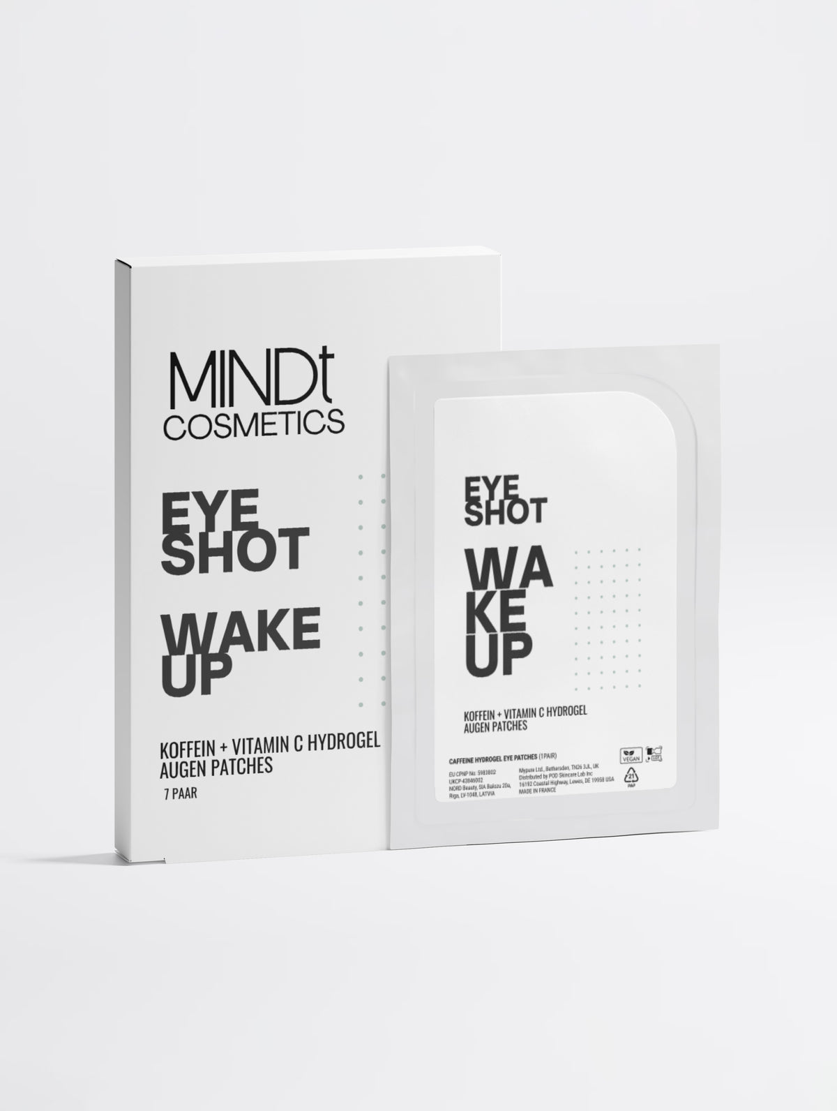 WAKE UP – Koffein + Vitamin C Hydrogel Eye Patches
