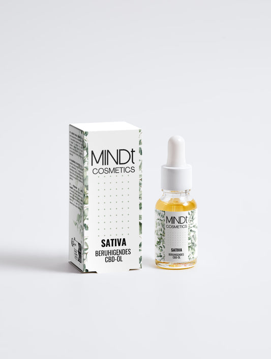 Sativa - Beruhigendes CBD Gesichtsöl