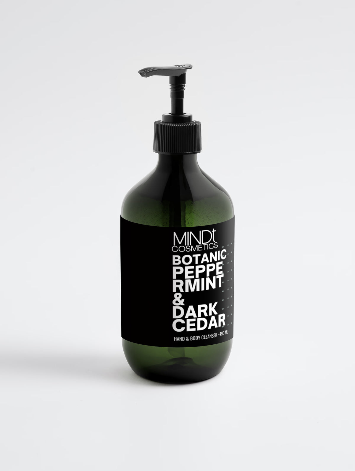 Botanic - Hand & Body Wash, PEPPERMINT & DARK CEDAR