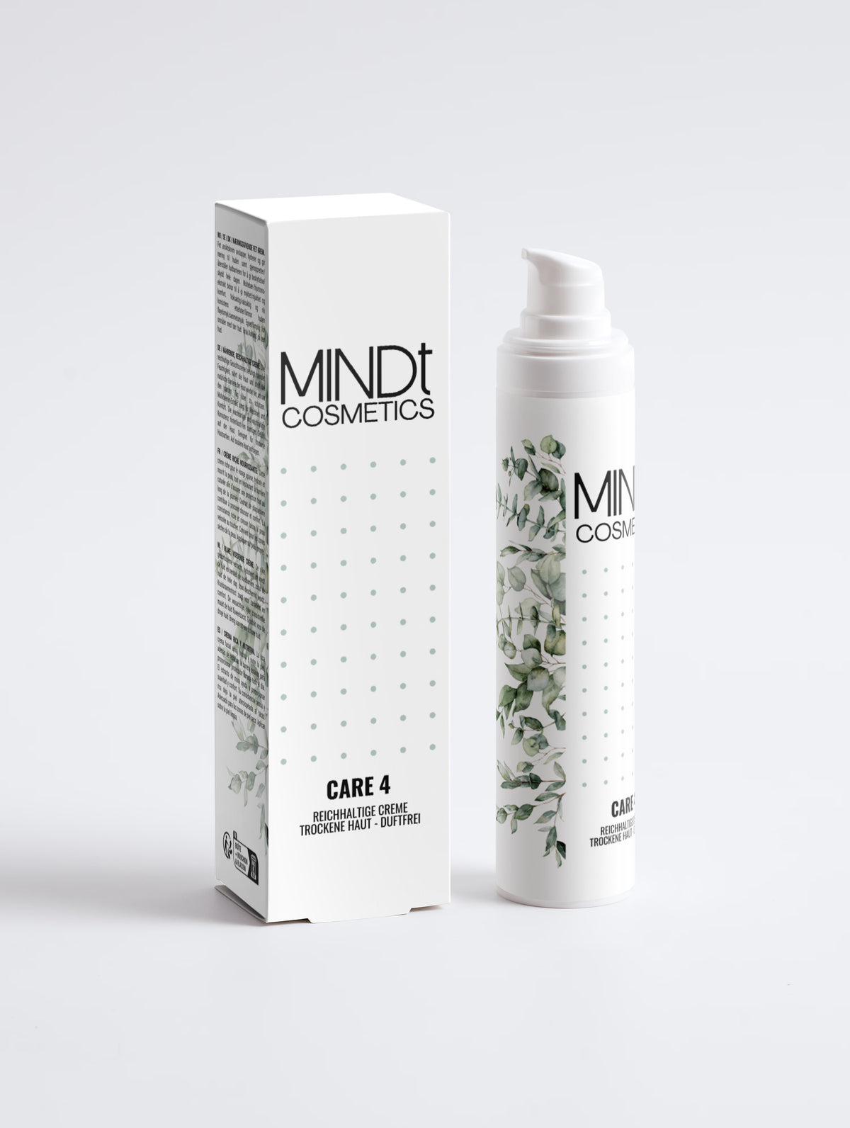 Care 4 - Pflegende, reichhaltige Creme, parfümfrei