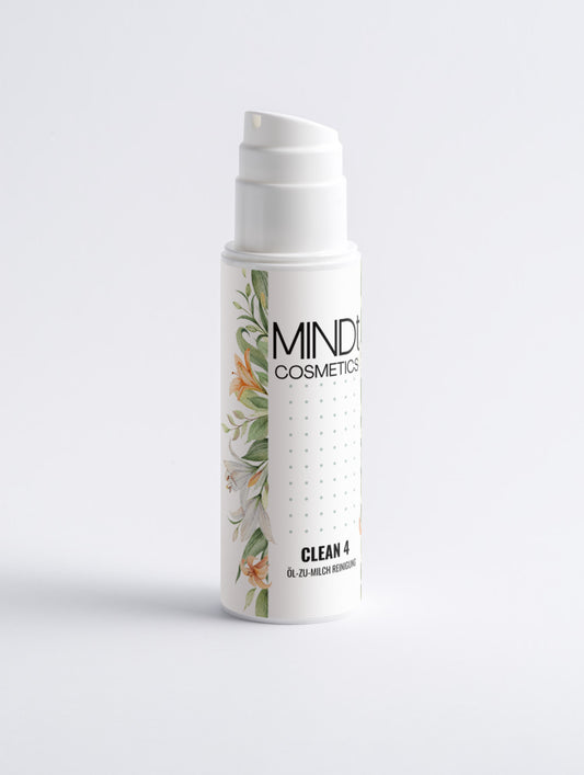 Clean 4 - Öl-zu-Milch-Reiniger für empfindliche Haut